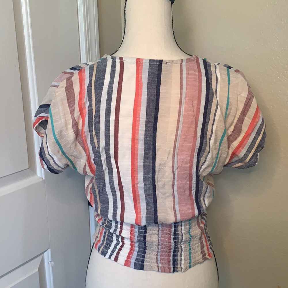 Derek Heart | Colorful Crop Top | L - Picture 5 of 6